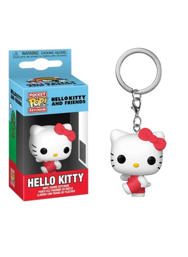 Funko Pocket POP! Sanrio Hello Kitty And Friends Hello Kitty Vinyl Keychain (10.2 cm) - Image 2